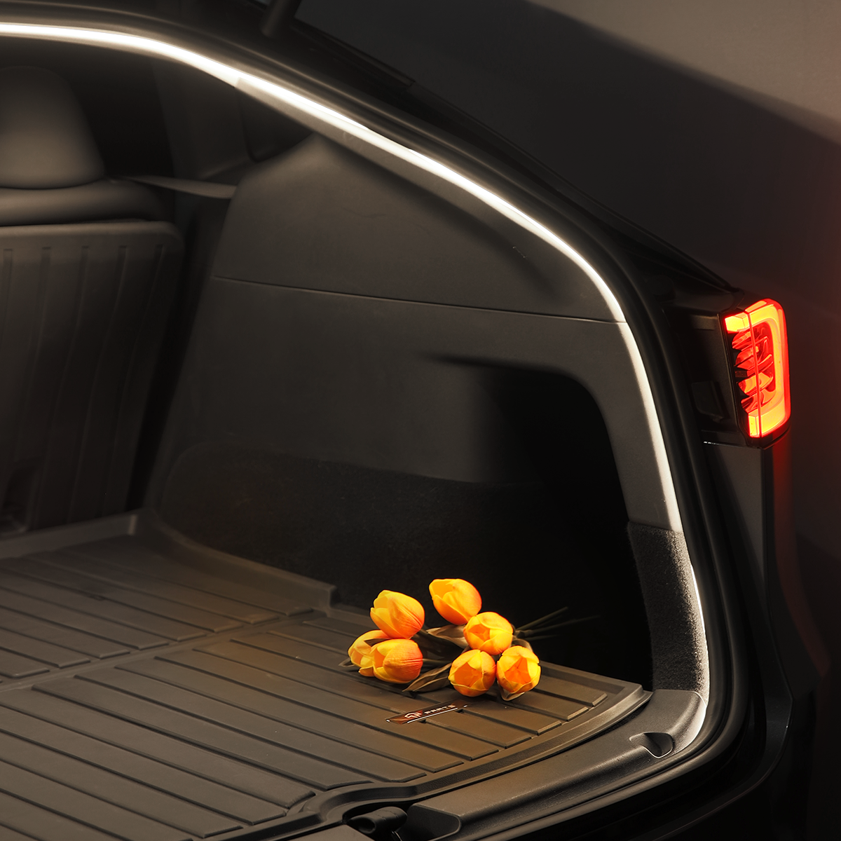 TPARTS Smart Sensor Front & Rear Boot Dual-Colour Ambient Lighting for Model Y 2021–2024 / Juniper Model Y Built Before November 2025