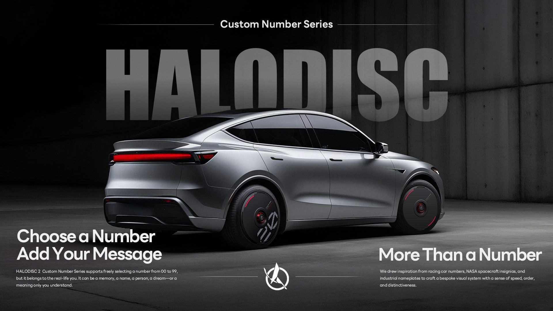 HaloBLk HALODIS 2 Wheel Cover Centre Cap Accessories & Fitting Parts