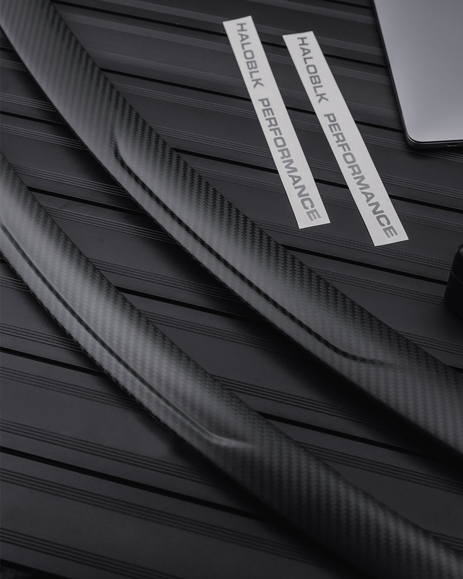 HaloBLk Model 3 / Model Y / Highland Model 3 / Juniper Model Y Real Carbon Fibre Rear Spoiler – Matte Black