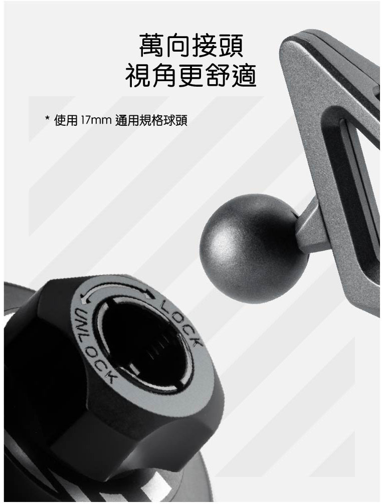 HaloBLk Magnetic Phone Mount for Tesla Model S/X