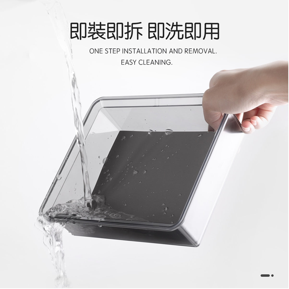 TPARTS Model 3/Y Centre Console Smoked Semi-Transparent Storage Box
