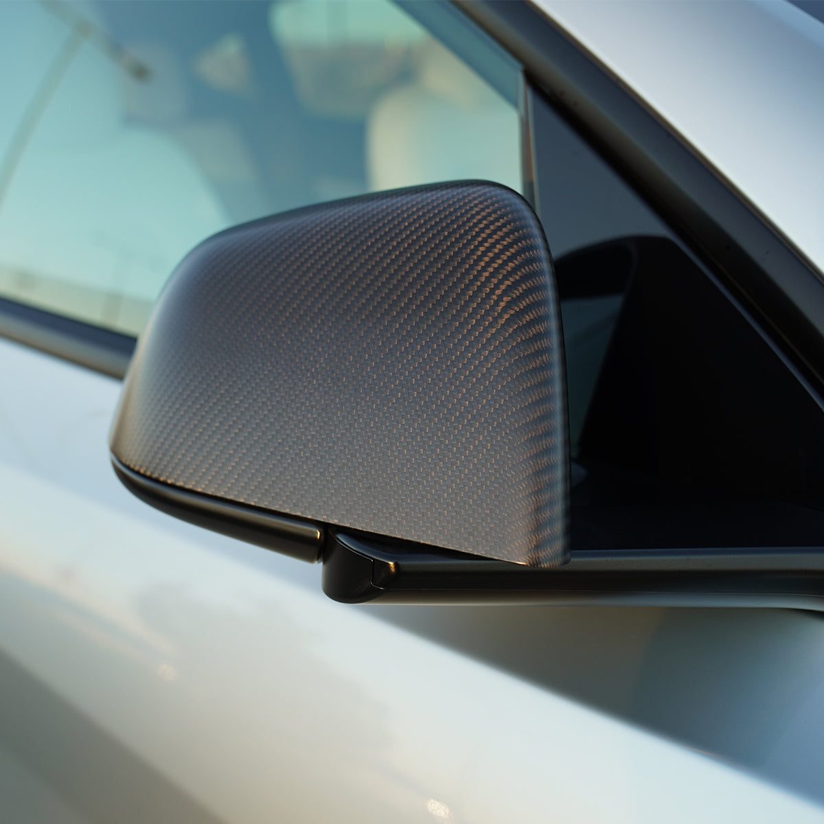 TPARTS Model 3/Y/Highland Real Carbon Fibre Wing Mirror Covers