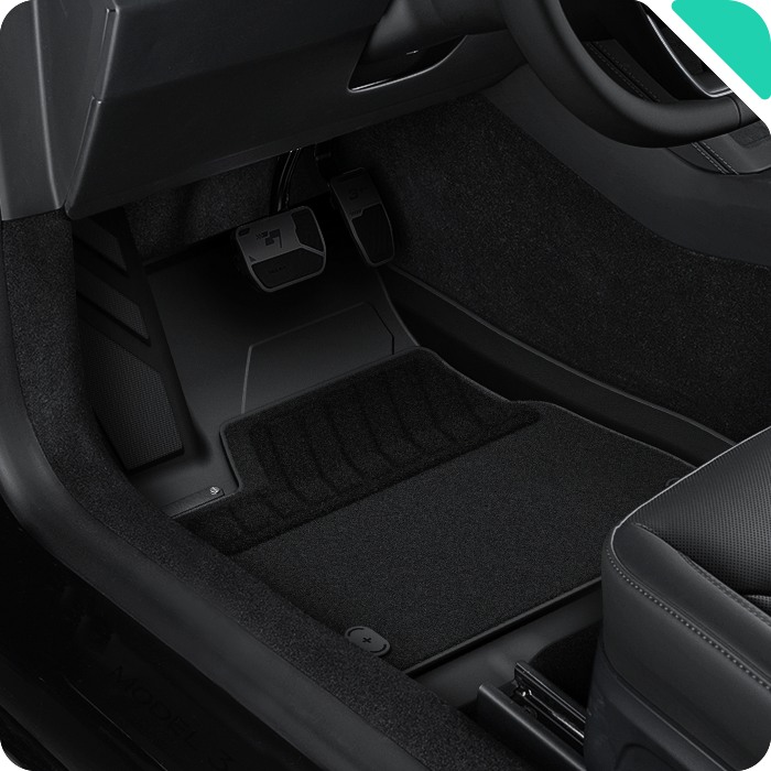 HaloBLk Model 3 Highland / Refresh Epic Dual-Layer Floor Mats