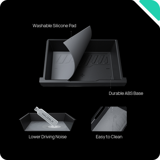 HaloBLk Model Y Under-Seat Storage Box