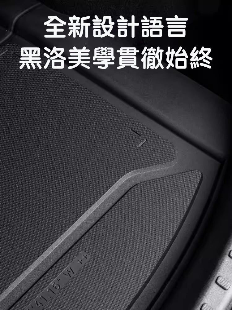 HaloBLk Model 3 Highland Pure TPE Front & Rear Boot Liners