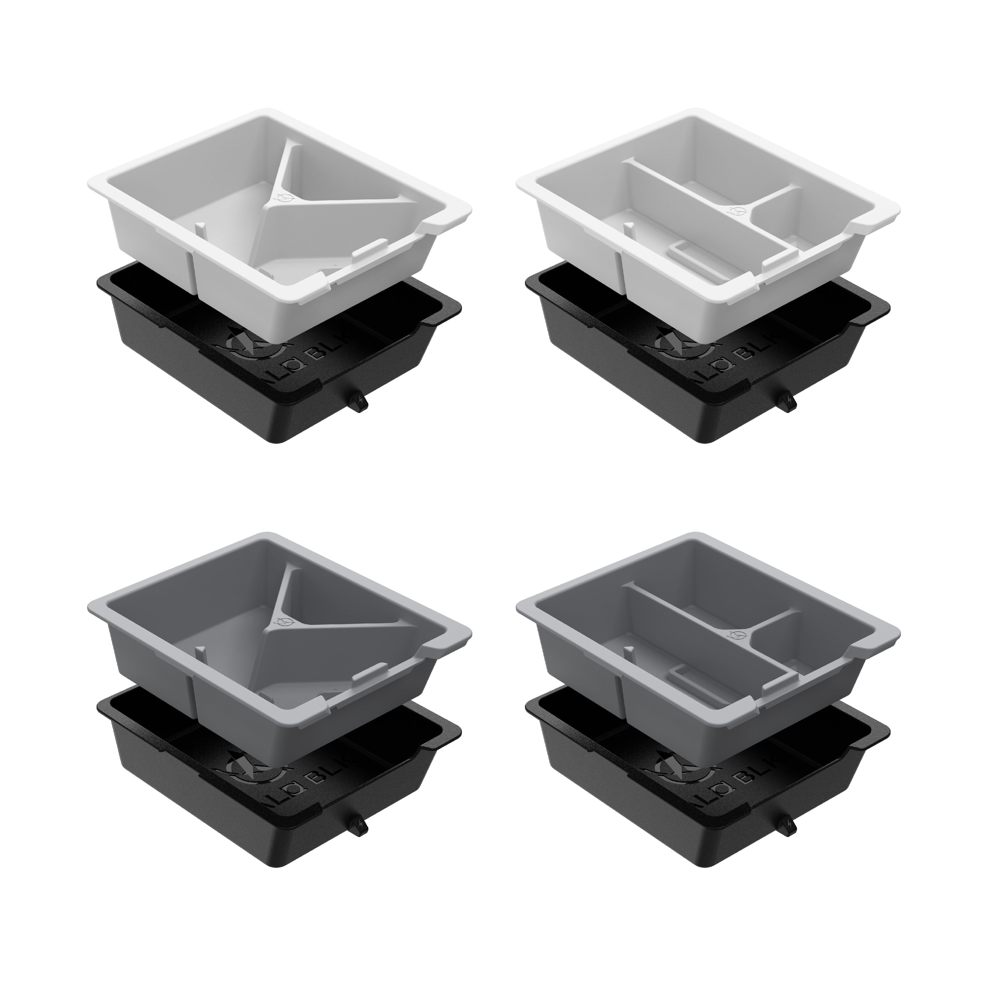 【Clearance – No Restocks】HaloBLk Model 3 / Y Dual-Layer Hidden Centre Console Storage Box