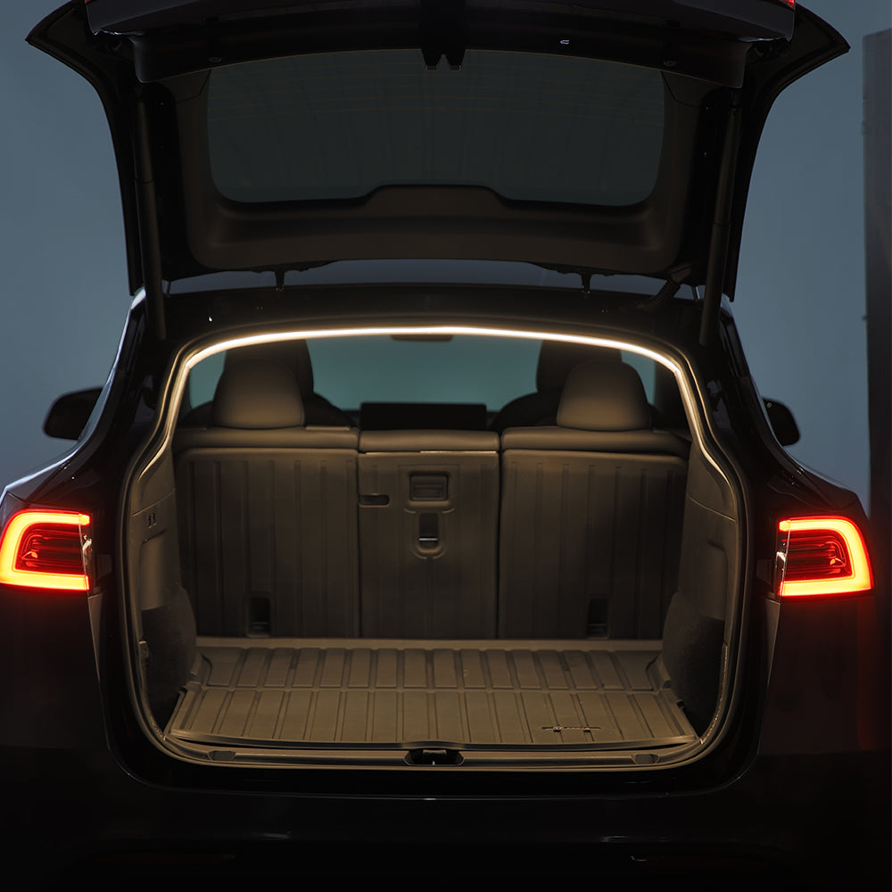 TPARTS Smart Sensor Front & Rear Boot Dual-Colour Ambient Lighting for Model Y 2021–2024 / Juniper Model Y Built Before November 2025
