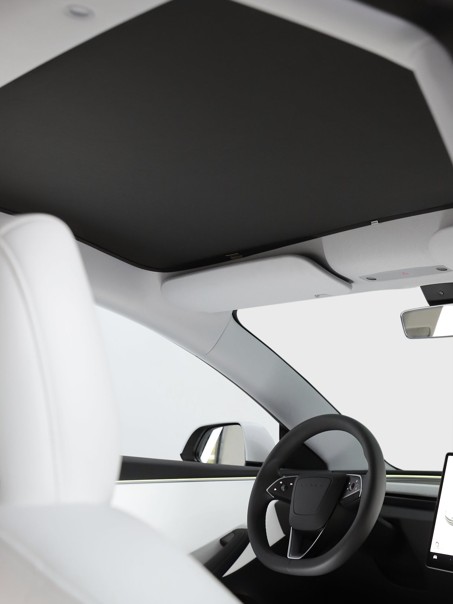 TPARTS Model 3 Highland / Model Y Juniper Split-Panel Crystal Sunshade & Parasol Set