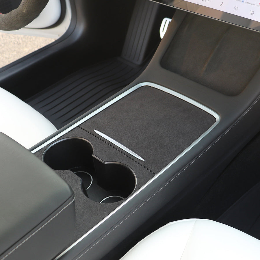 TPARTS Model 3/Y/Highland/Juniper Suede Centre Console Cover
