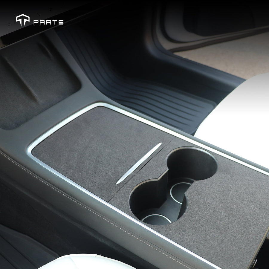 TPARTS Model 3/Y/Highland/Juniper Suede Centre Console Cover
