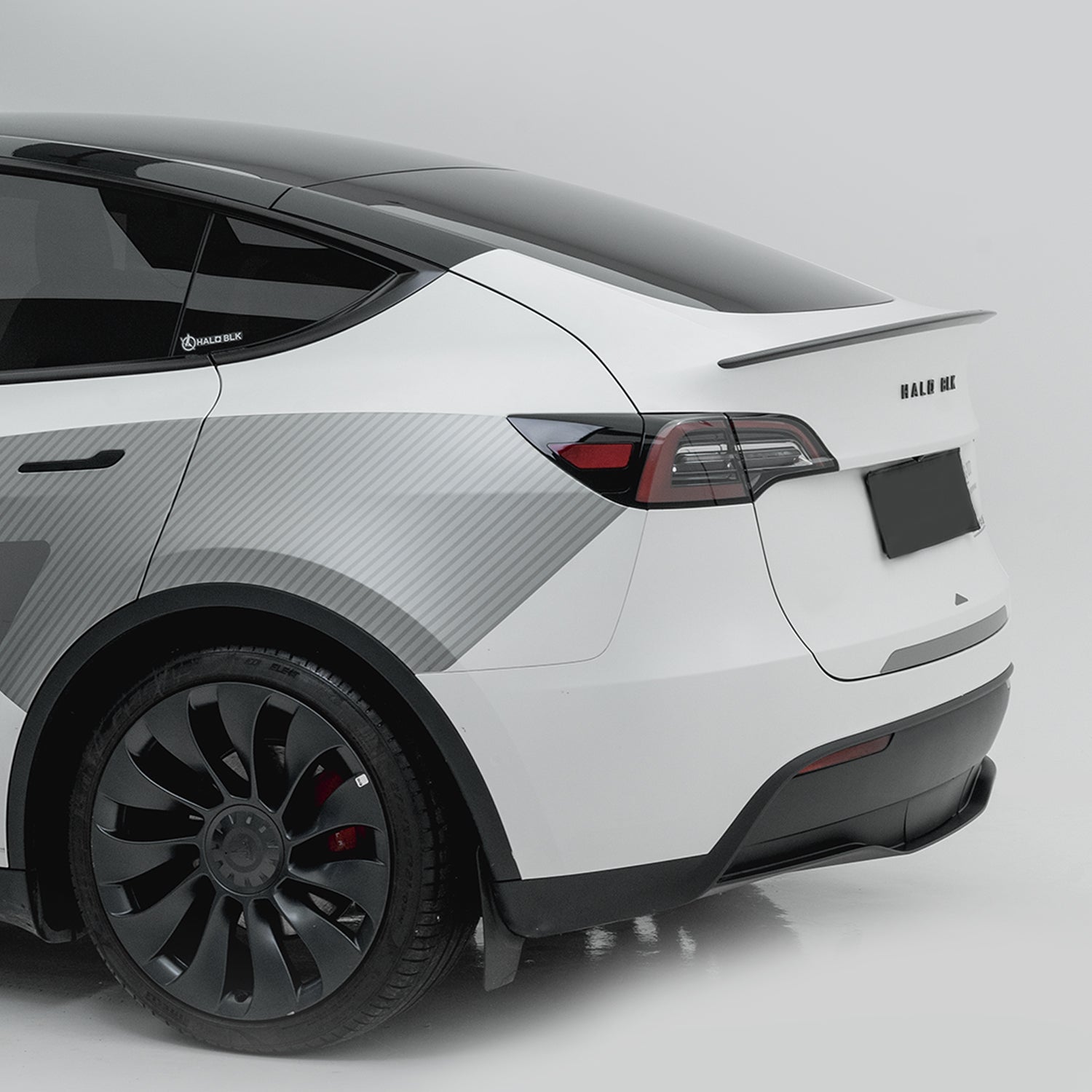 HaloBLk Model 3 / Model Y / Highland Model 3 / Juniper Model Y Real Carbon Fibre Rear Spoiler – Matte Black