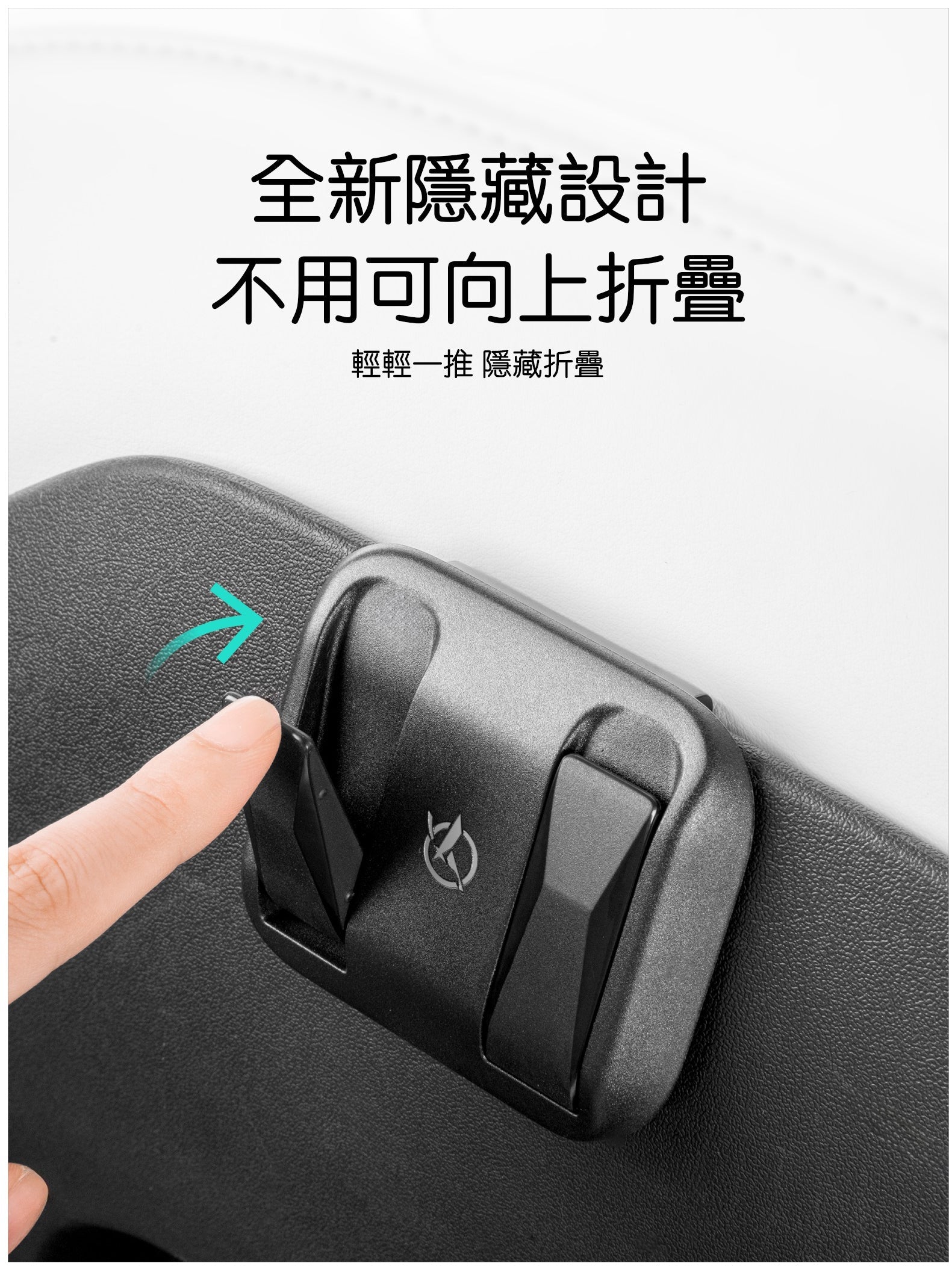 HaloBLk Rear Seat Hooks for Tesla All Models