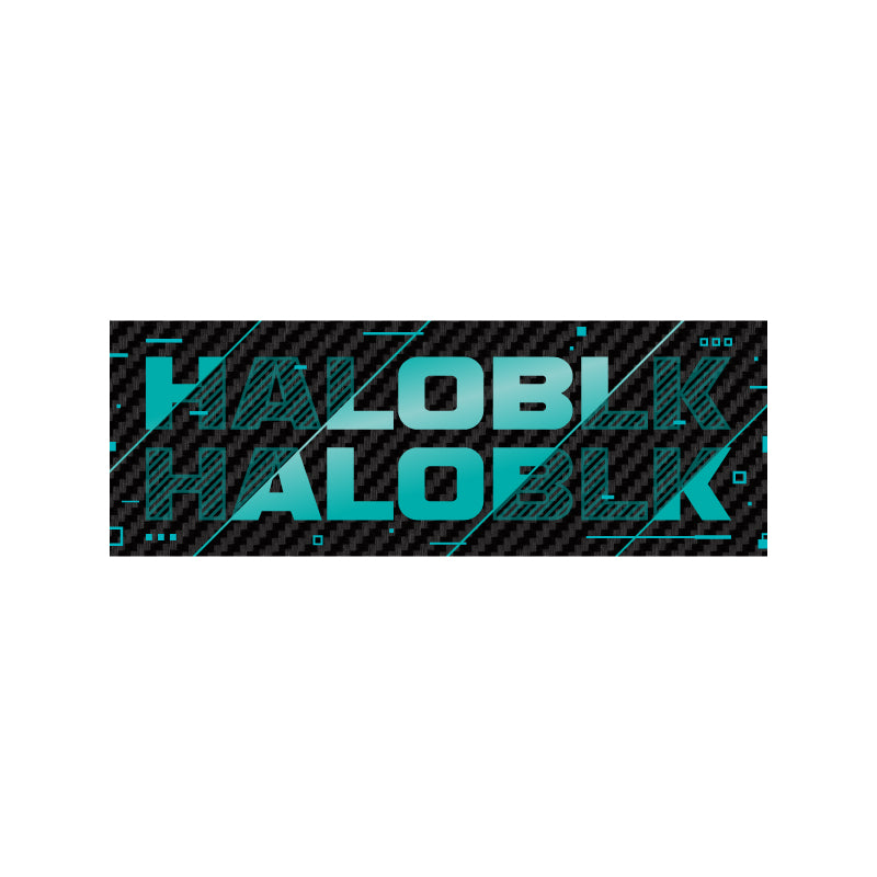 HaloBLk 2025 New Carbon Fibre Rear Badge Sticker