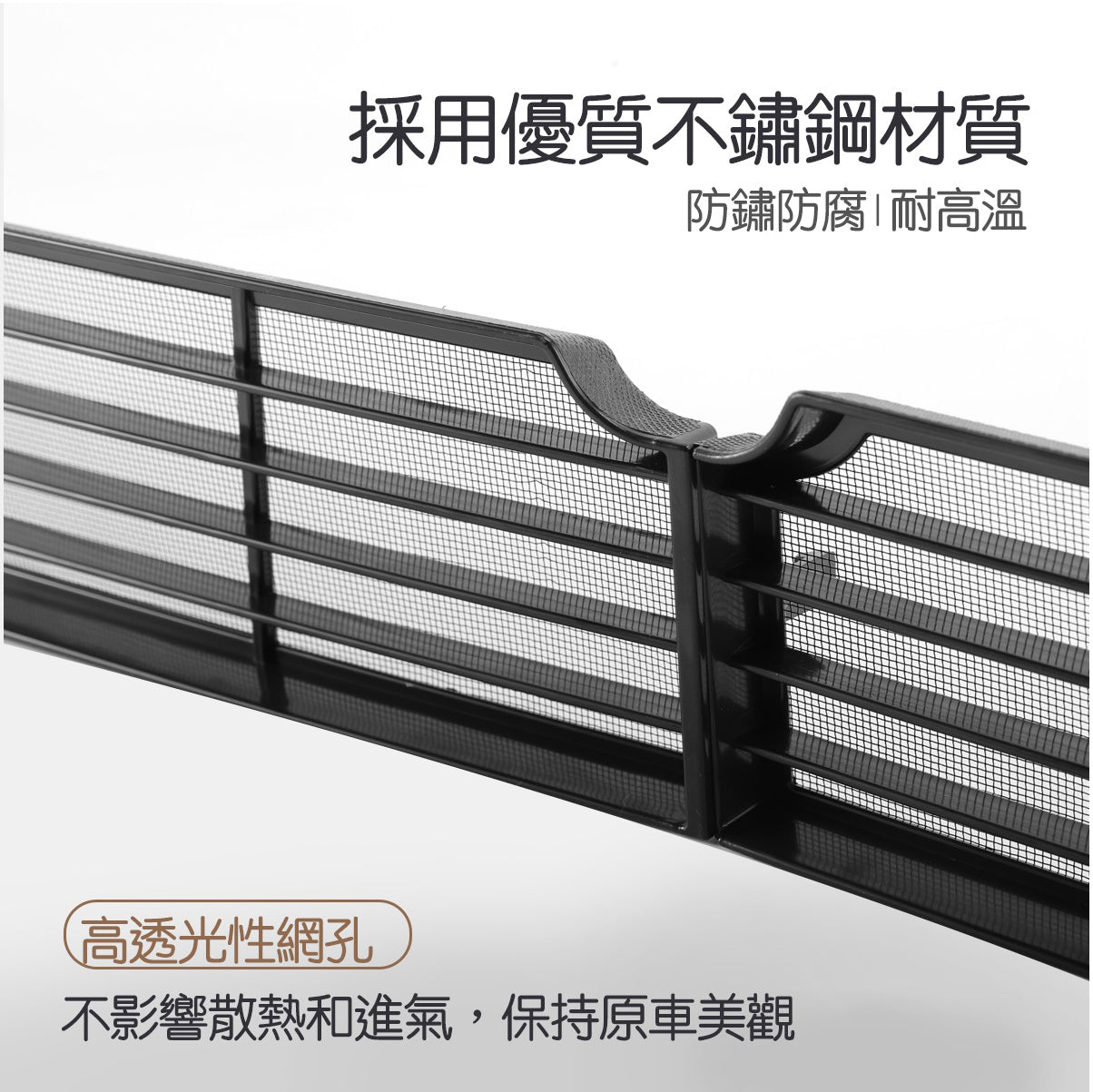 TPARTS Model Y Juniper Front Bumper Lower Split Removable Bug Mesh Grille