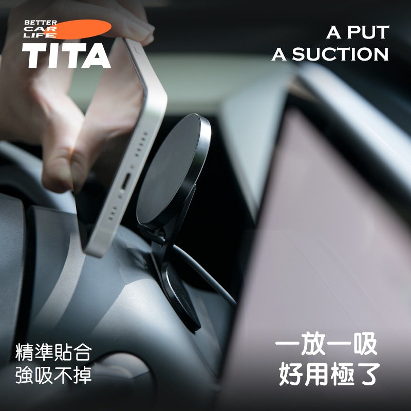 TITA Bell – Model 3/Y/Juniper 180° Adjustable Phone Mount
