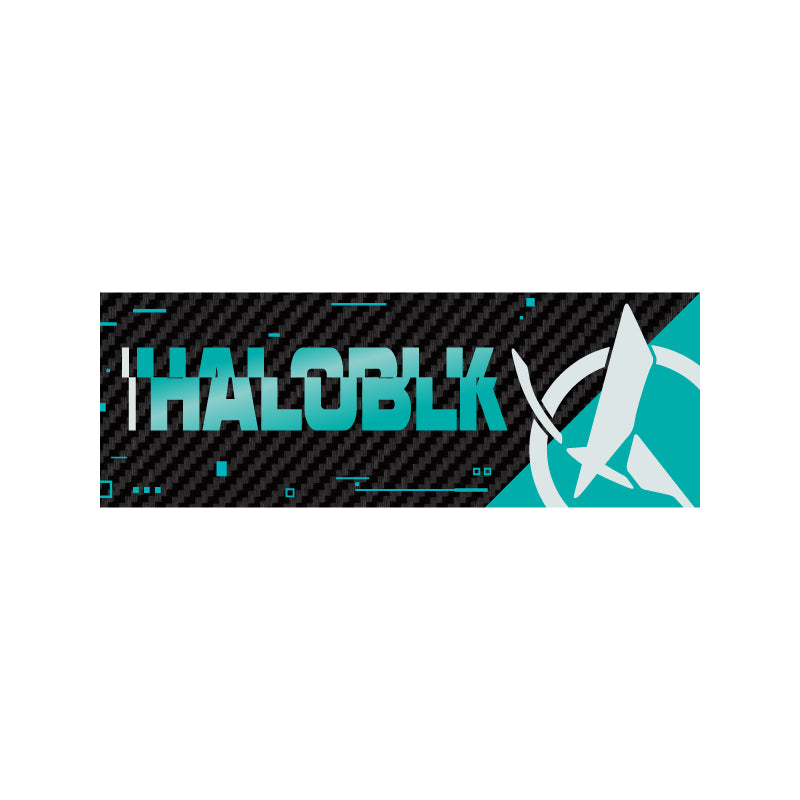 HaloBLk 2025 New Carbon Fibre Rear Badge Sticker