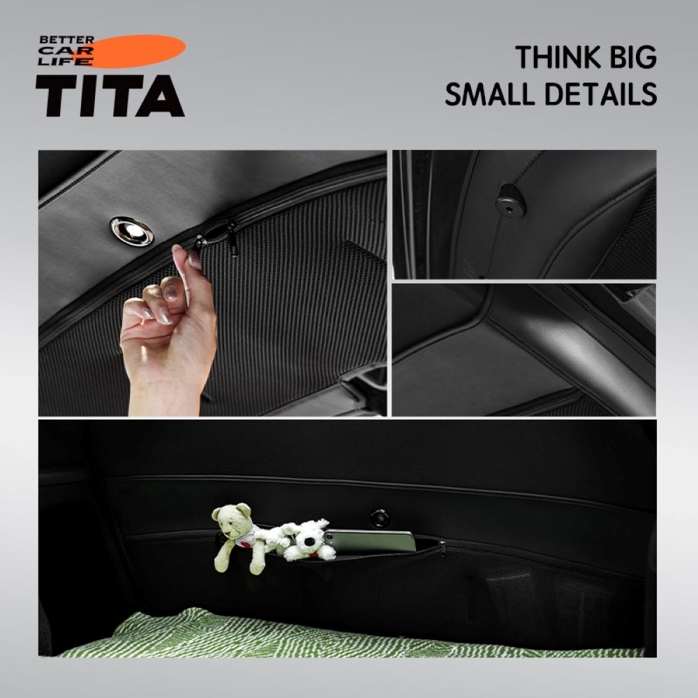 TITA Concealed – Model Y Juniper Boot Door Protective Storage Mat
