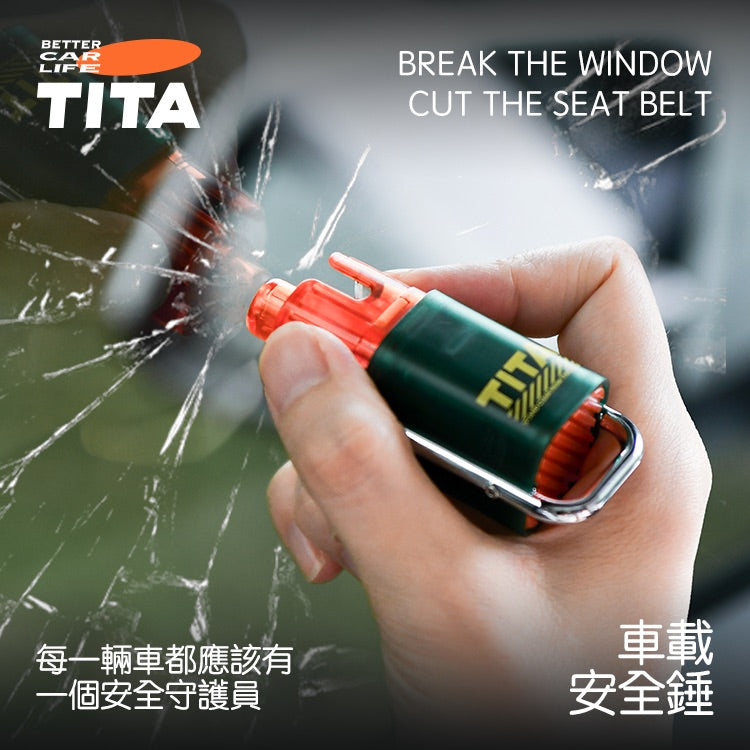 TITA Emergency Window Breaker – Compatible with Tesla & All Vehicle Makes