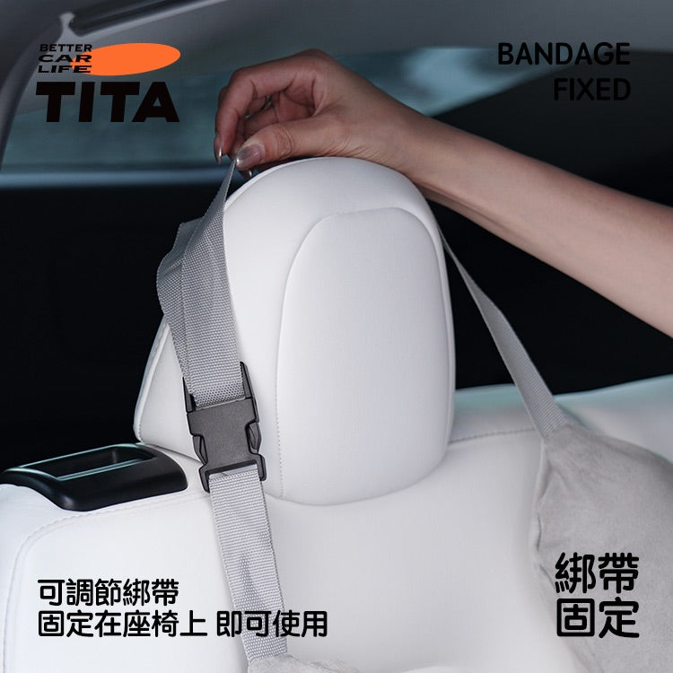 TITA Lazy – Alcantara Y-Shaped Side-Sleep Pillow