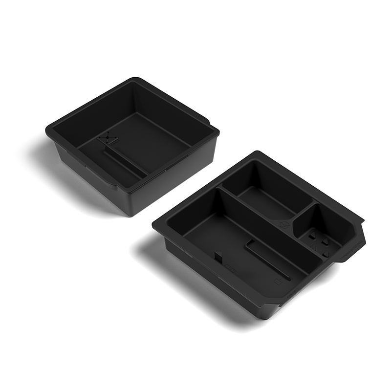 HaloBLk Dual-Layer Hidden Armrest & Centre Console Storage Box for Model 3 Highland / Model Y Juniper