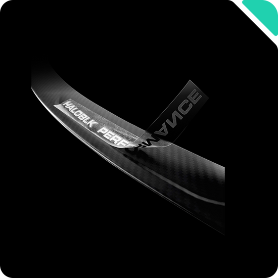 HaloBLk Model 3 / Model Y / Highland Model 3 / Juniper Model Y Real Carbon Fibre Rear Spoiler – Matte Black