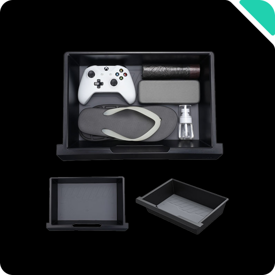 HaloBLk Model Y Under-Seat Storage Box