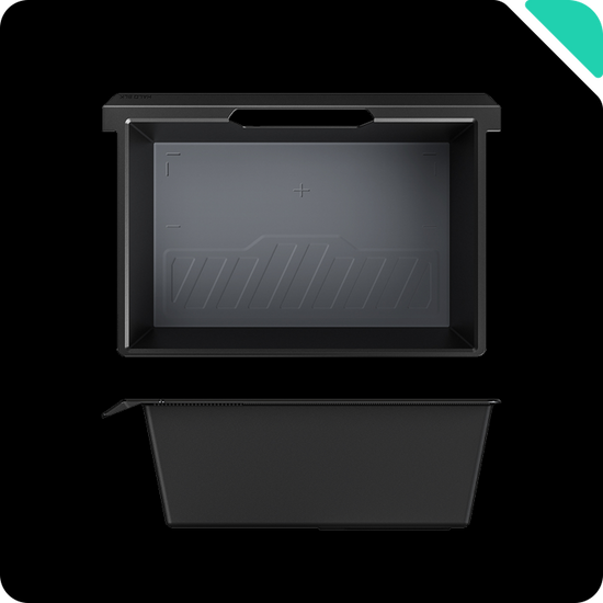 HaloBLk Model Y Under-Seat Storage Box