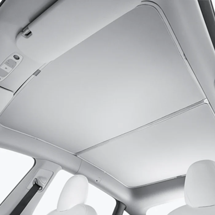 【Summer Special】HaloBLk Model Y Halo Roof Glass Sunshade & Parasol Set