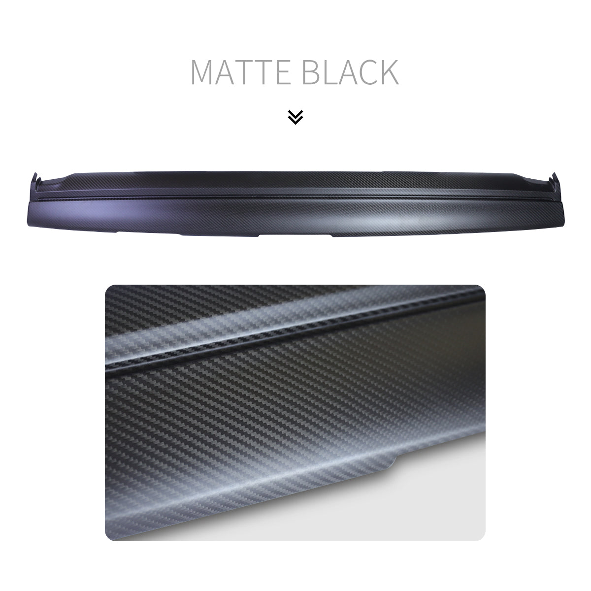 TPARTS Model 3 Real Carbon Fibre Replacement Dashboard