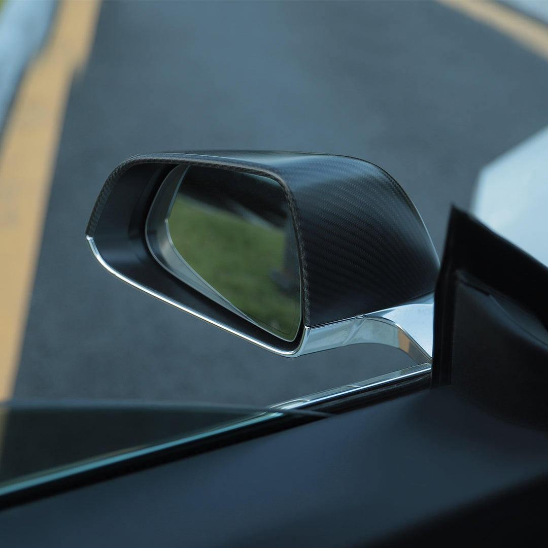 TPARTS Model 3/Y/Highland Real Carbon Fibre Wing Mirror Covers