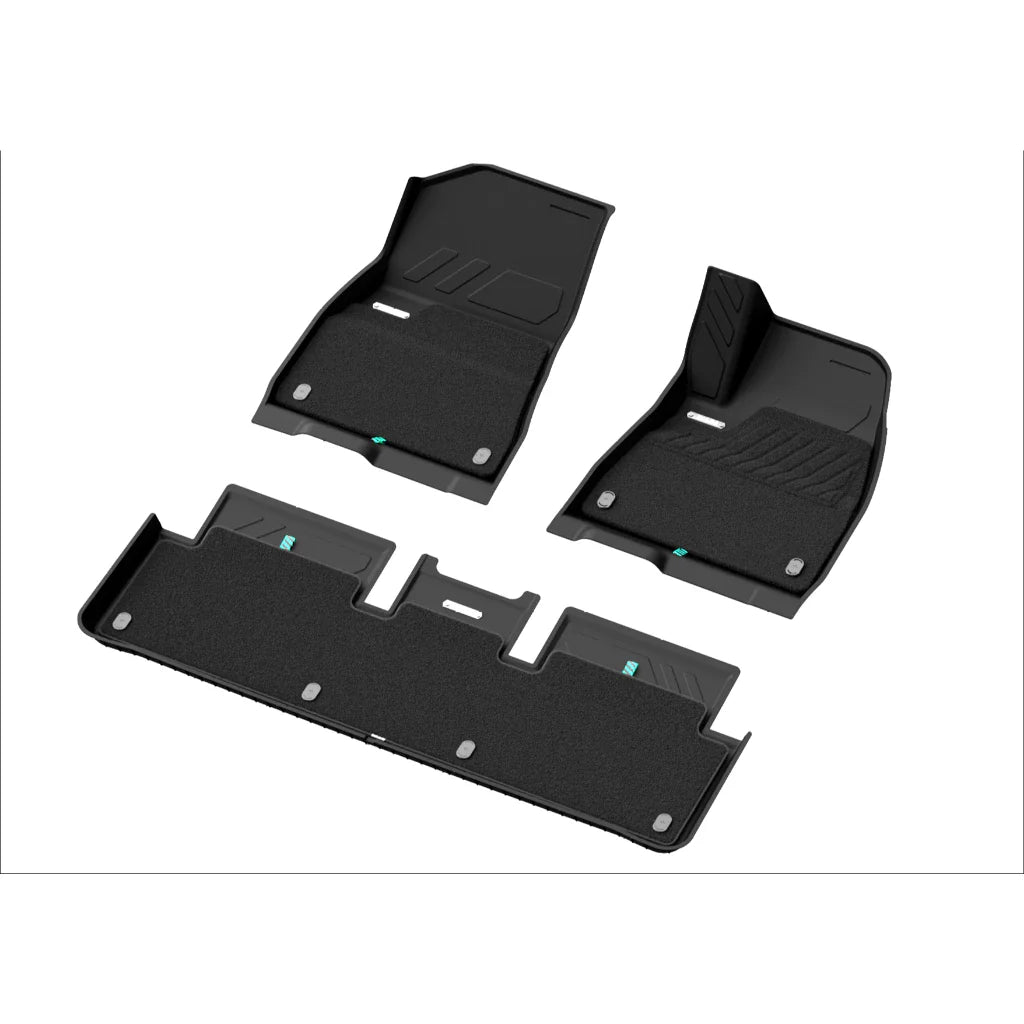 HaloBLk Model 3 Highland / Refresh Epic Dual-Layer Floor Mats