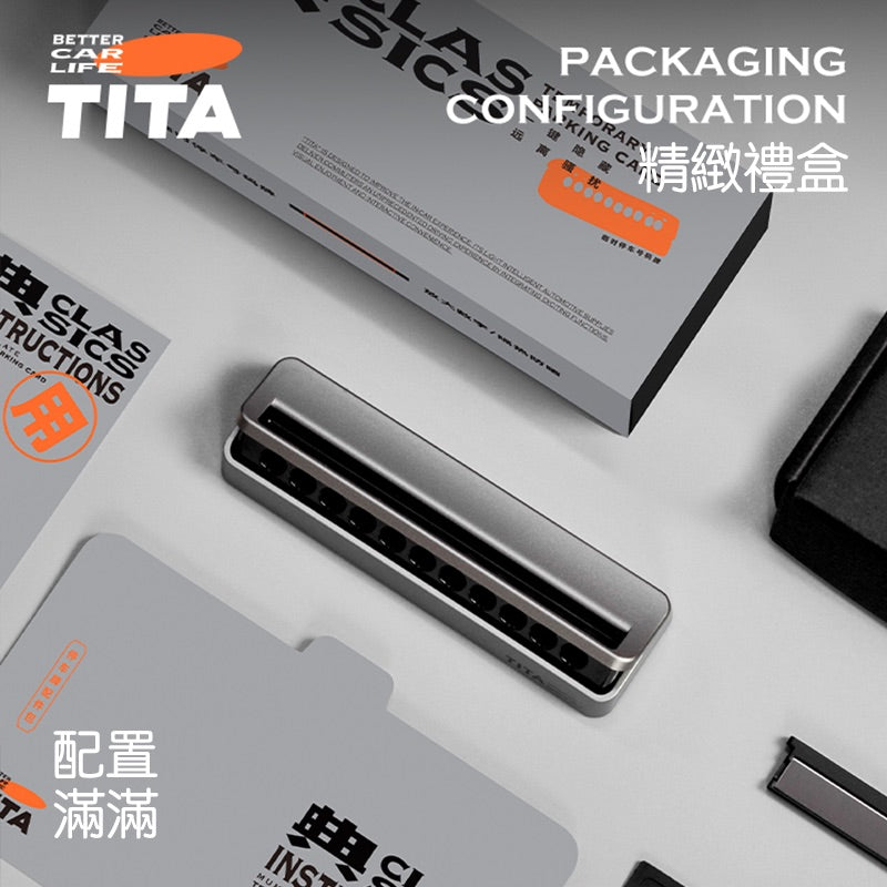 TITA Classic – Hidden Temporary Parking Contact Number Sign for Tesla & Non-Tesla Vehicles